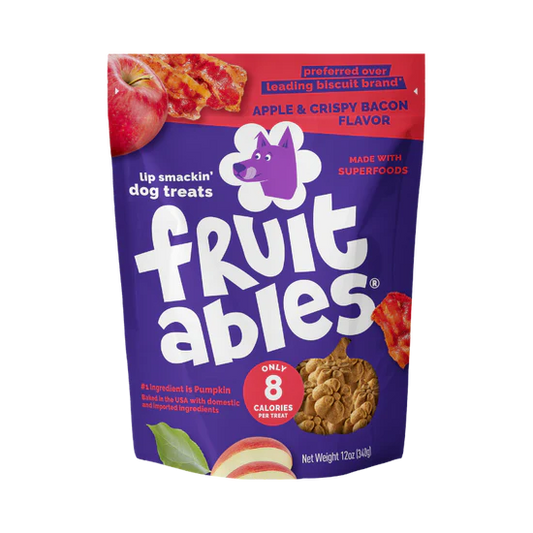 LocalID_71420 Fruitables - CRISPY BACON and APPLE Crunchy Dog Treats - 198GM (7oz)