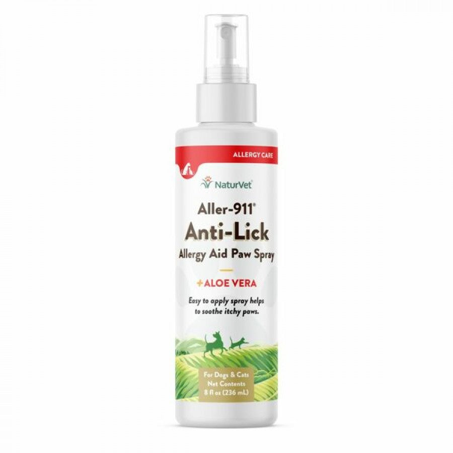 NaturVet - Aller-911 Anti-Lick Paw Spray - 236ML (8oz)