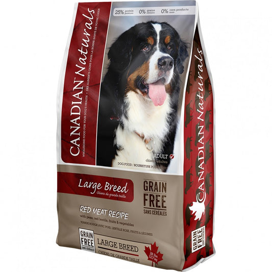 LocalID_45793 Canadian Naturals - Grain Free Large Breed RED MEAT Dry Dog Food - 12.7KG (28lb)