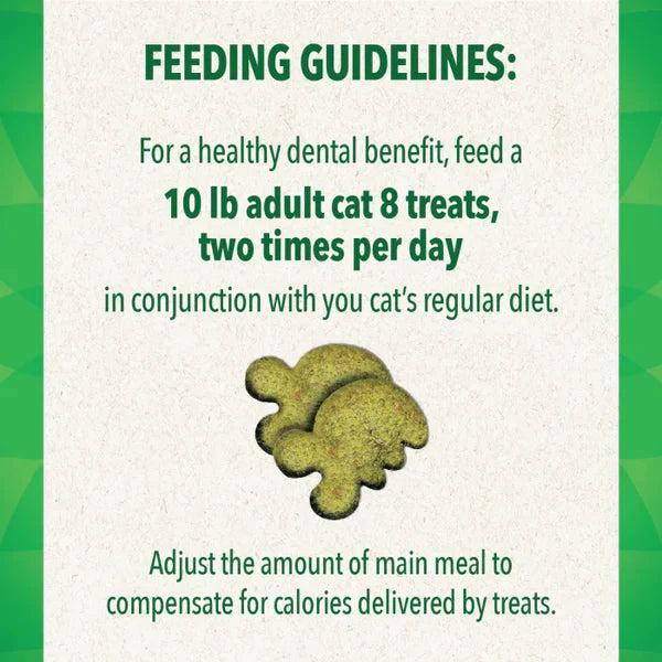 LocalID_65806 Greenies - Cat Dental OVEN ROASTED CHICKEN Flavour Cat Treats - 130GM (4.6oz)