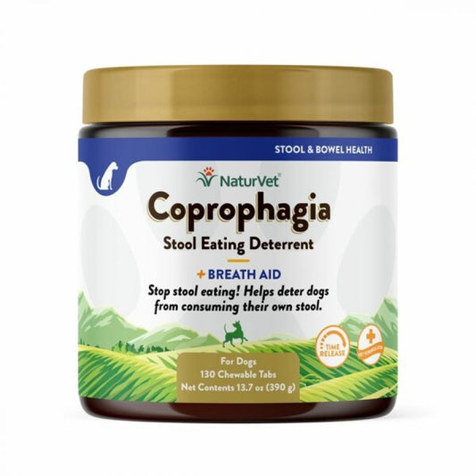 LocalID_64470 NaturVet - Coprophagia Deterrent - 390GM (13.7oz) - 130CT