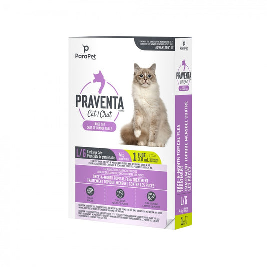LocalID_71214 Parapet - Praventa for LARGE Cats - 4KG and Over - 1 Tube