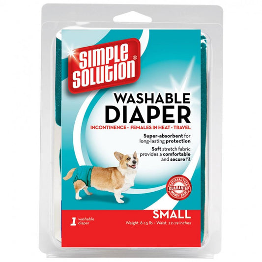 Simple Solutions - Washable Female Diaper - SMALL (8-15lbs)