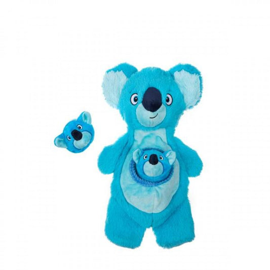 LocalID_69377 Growl - Sidekicks Koala Dog Toy - BLUE - 35.5CM (14in)