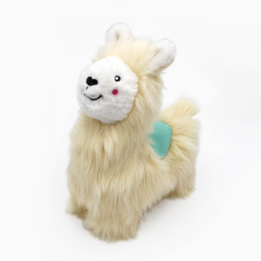 LocalID_64377 ZippyPaws - Wooliez Larry the Llama Dog Toy - 30CM (11.8in)