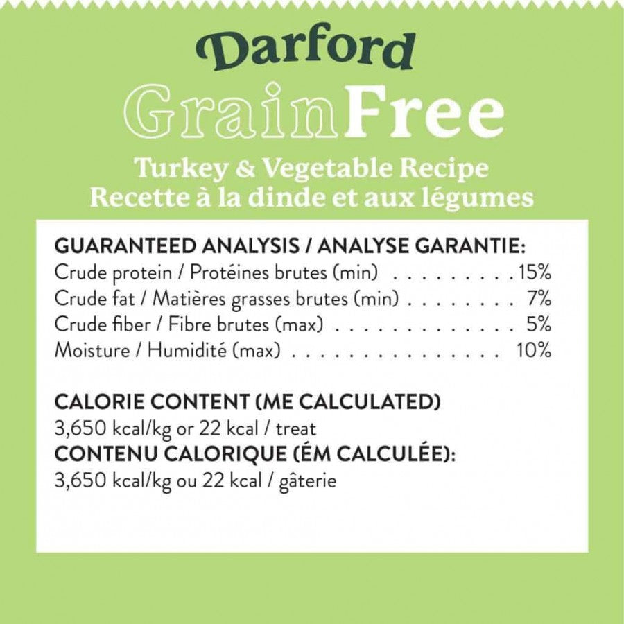 LocalID_68210 Darford - GF TURKEY MINIS Dog Treat - 340GM (12oz)