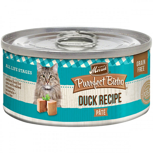 *S.O. - Up to 2 Week Wait* Merrick - DUCK Pate Wet Cat Food - 85GM (3oz)