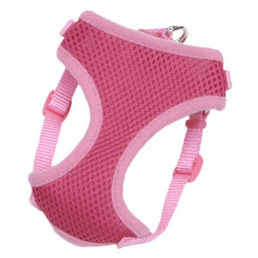 *DISC* Coastal - Comfort Soft STEP-IN Dog Harness - BRIGHT PINK - XXXSMALL - 3/8in (11-13in)