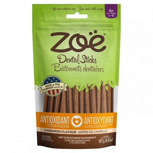LocalID_64722 Zoë - Dental Sticks for Dogs - Antioxidant - CINNAMON Flavour - LARGE