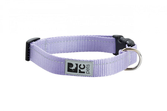 RC Pets - Primary Clip Collar - LILAC - XXSMALL - 1.3 x 15-23CM - (0.5in x 6-9in)