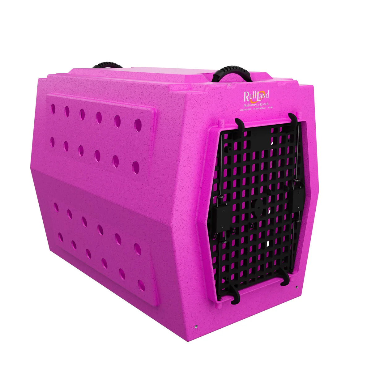 Ruff Land Kennel - HOT PINK - MID-SIZE