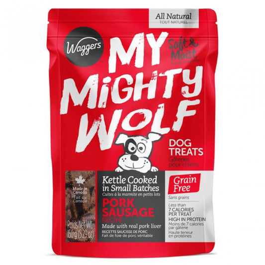 Jay's - My Mighty Wolf - PORK Dog Treats - 150GM (5.3oz)