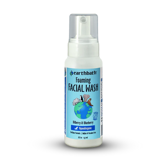 LocalID_70672 Earthbath - Foaming Facial Wash Bilberry & Blueberry for Cats and Dogs - 237ML (8oz)