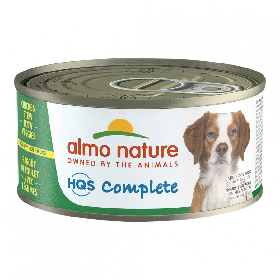 *S.O. - Up to 2 Week Wait* Almo Nature - CHICKEN STEW with VEGGIES in Gravy Wet Dog Food - 156GM (5.5oz) x 24 CASE