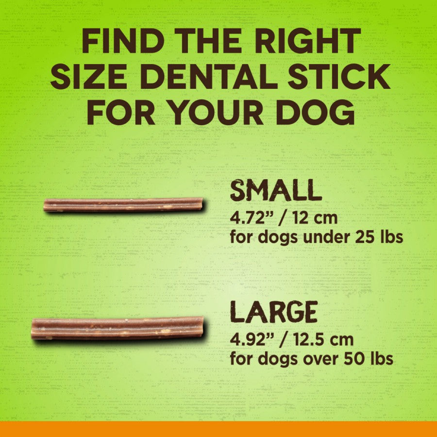 Zoë - Dental Sticks for Dogs - Antioxidant - CINNAMON Flavour - LARGE - 27.2KG (60lb) and Up - 187GM (6.6oz)