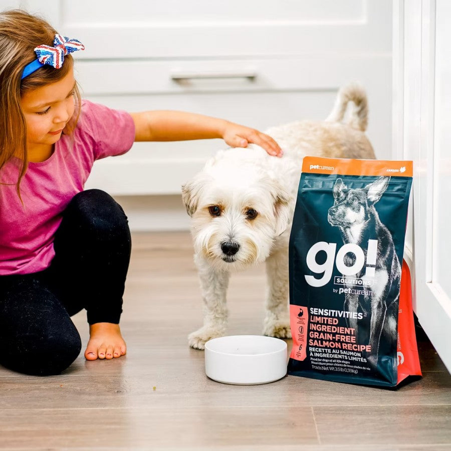 LocalID_67787 Petcurean - GO! Sensitivities GF LID SALMON Dry Dog Food - 9.98KG (22lb)