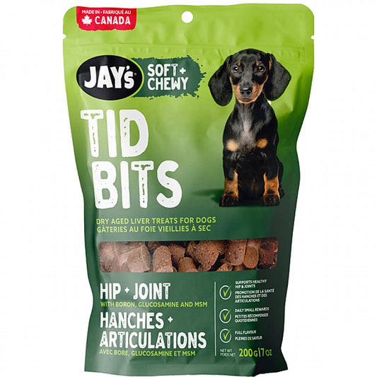 LocalID_56786 Jay's - Tid Bits HIP and JOINT Dog Treats - 200G (7oz)