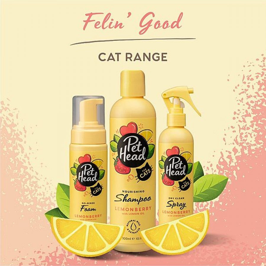 LocalID_69416 Pet Head - Felin' Good Foam for Cats - 200ML (6.7oz)