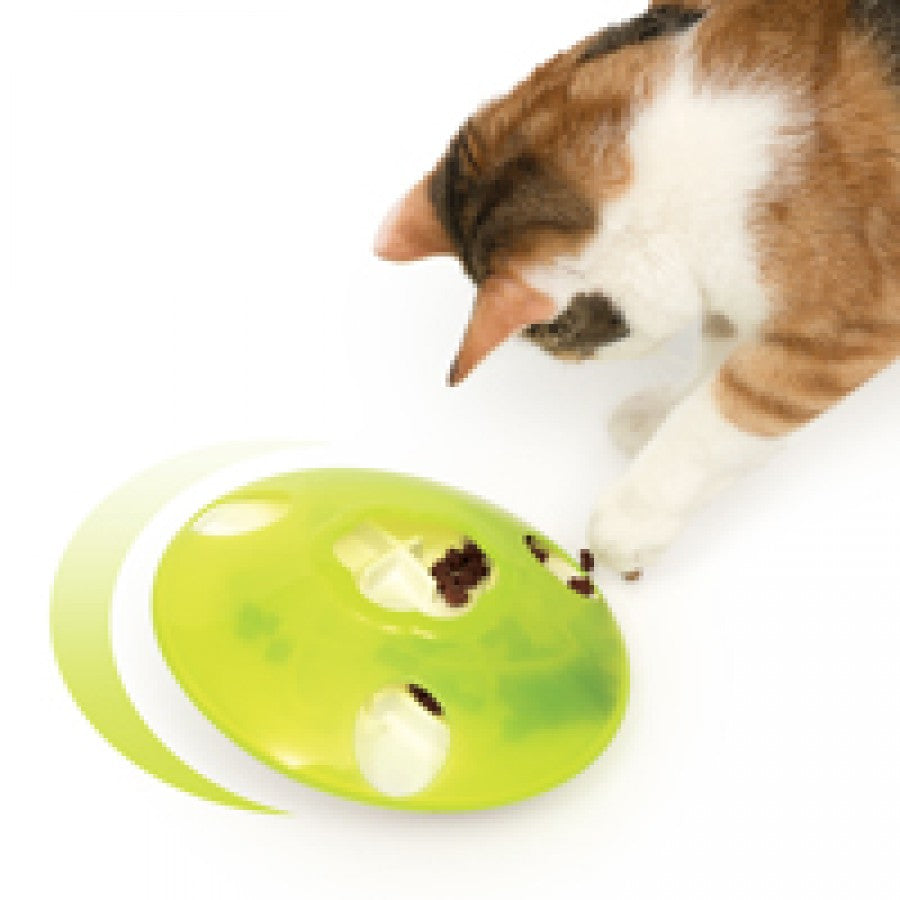 Catit - Play Treat Spinner Cat Toy - 18.5 x 18.5 x 8CM (7x7x3in)