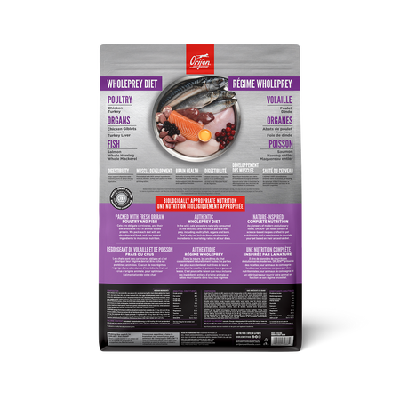 *S.O. - Up to 2 Week Wait* Champion Foods - Orijen KITTEN Dry Cat Food - 1.8KG (4lb)