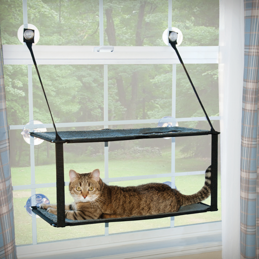 LocalID_53174 K&H - Kitty Sill EZ Mount Window Double - 58x30CM (24x12IN)