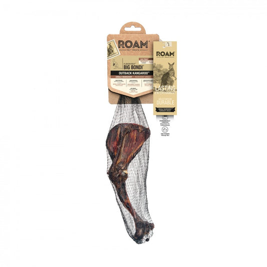 *DISC* Roam - Big Bondi - Outback KANGAROO Dog Chew - 25GM (0.8oz) - 1PK