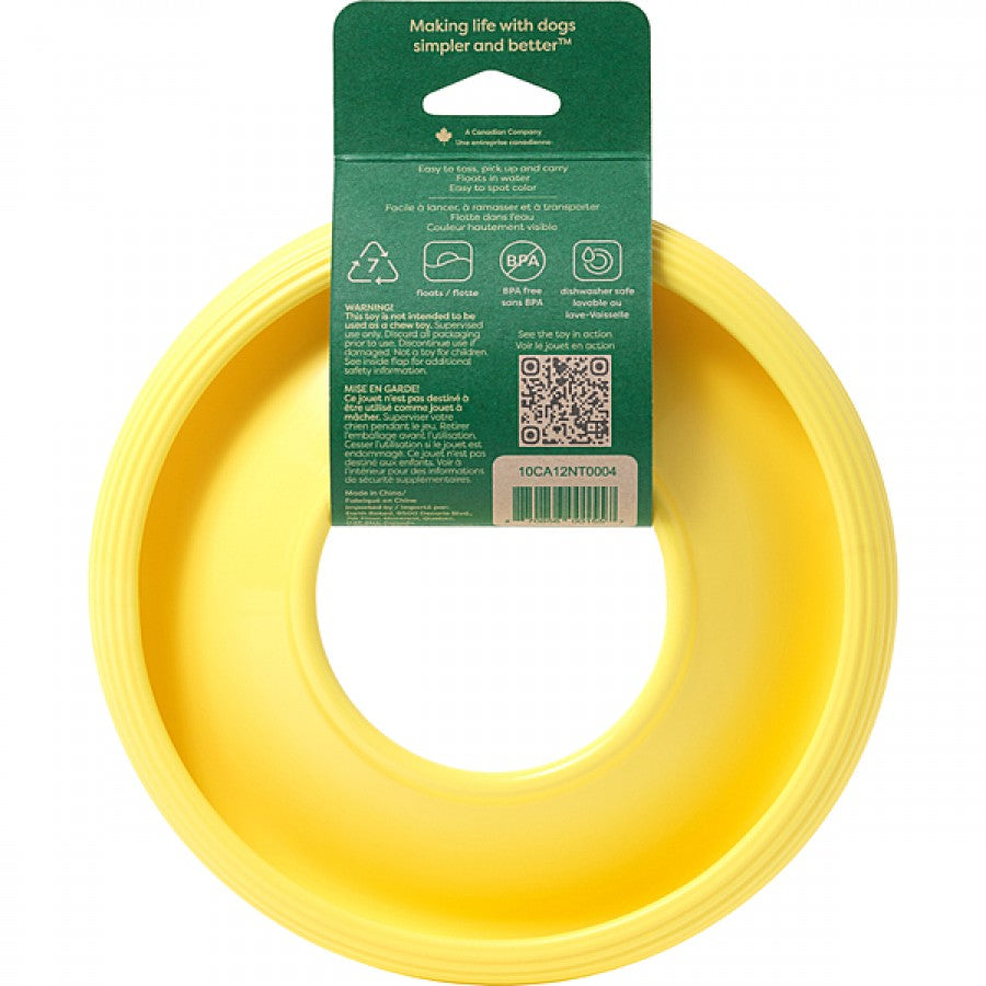 Earth Rated - Flyer Toy - YELLOW - SMALL - 18CM (7in)