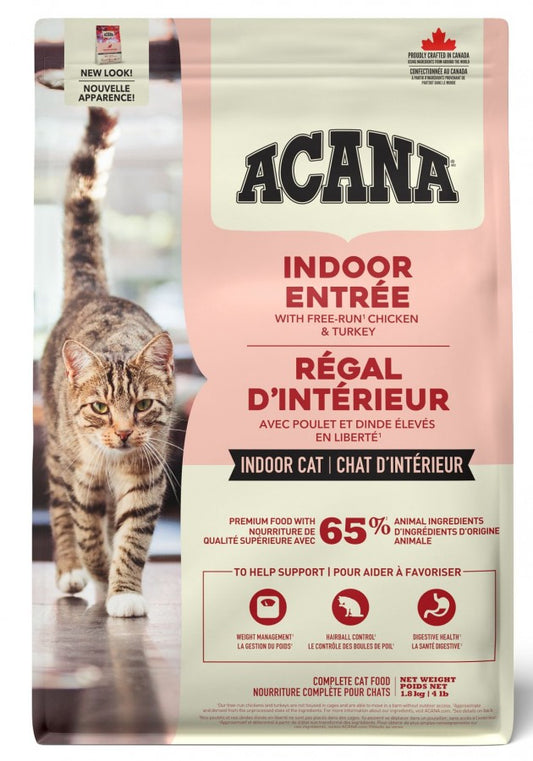 LocalID_61592 Champion Foods - Acana - INDOOR ENTREE Dry Cat Food - 1.8KG