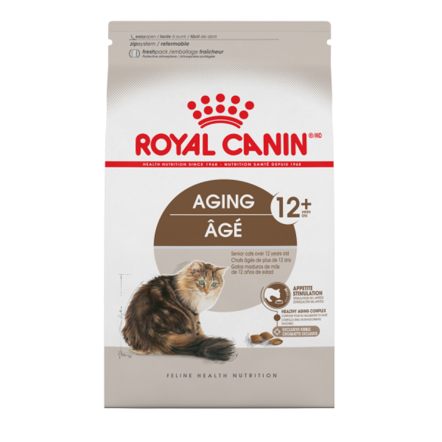 Royal Canin - Feline Health Nutrition Feline AGING 12+ Dry Cat Food - 2.73KG (6lb)