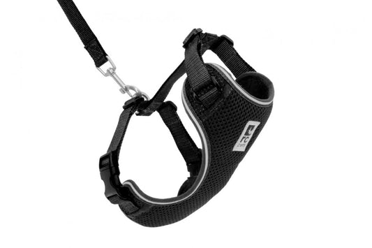 RC Pets - Adventure Kitty Harness - BLACK - MEDIUM - 33-46CM (13-18in)