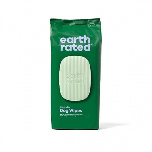 LocalID_65908 Earth Rated - Compostable Pet Wipes - LAVENDER - 20x20CM (8x8in) - 100PK