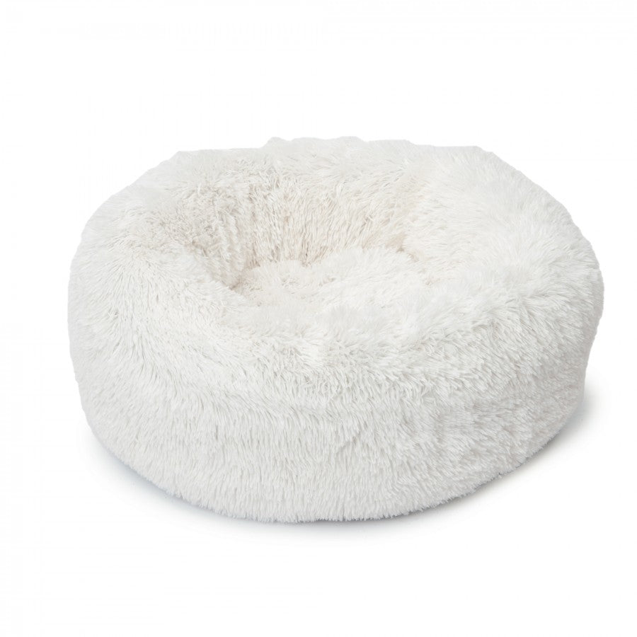 LocalID_60188 Catit - Fluffy Bed - White - 60CM (20 in)