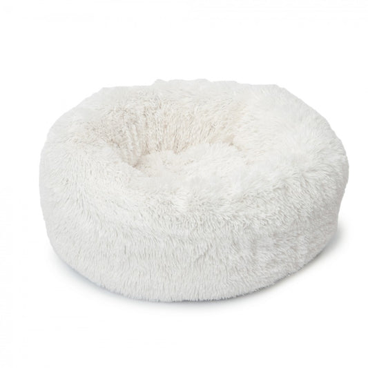 LocalID_60188 Catit - Fluffy Bed - White - 60CM (20 in)
