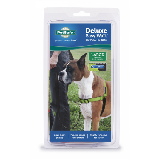 PetSafe - Deluxe Easy Walk Harness - APPLE - LARGE