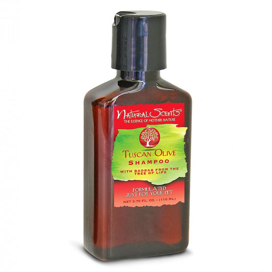 *DISC* Natural Scents - Tuscan Olive Dog Shampoo - 110ML (3.75oz)