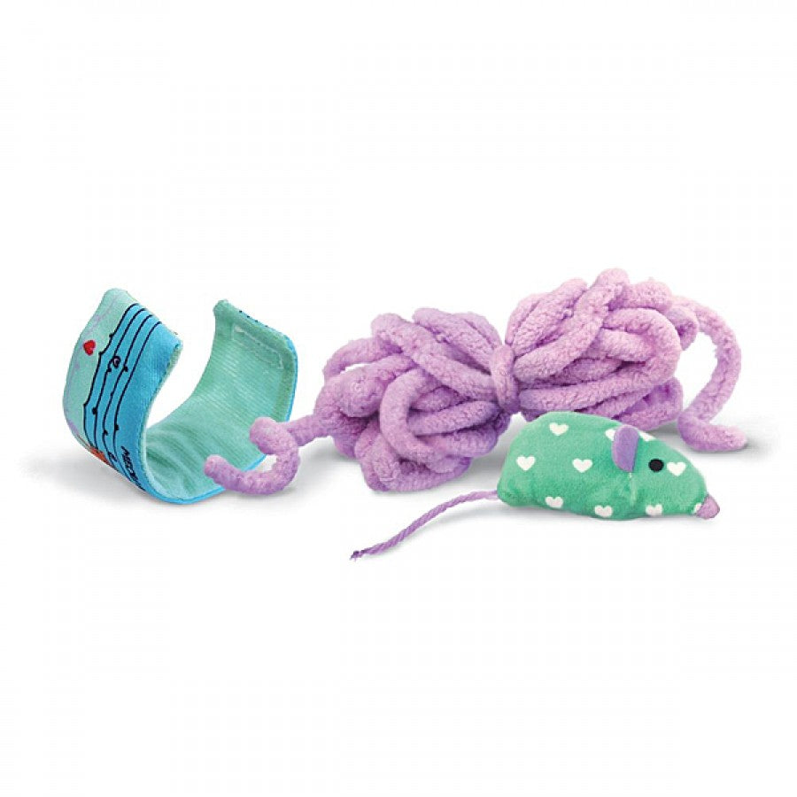 KONG - Pull-A-Partz Yarnz Assorted Cat Toy - 13CM (5in)