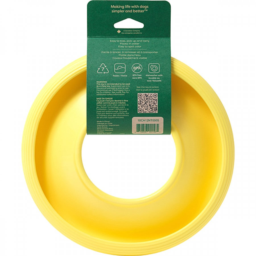 Earth Rated - Flyer Toy - YELLOW - LARGE - 21.5CM (8.5in)