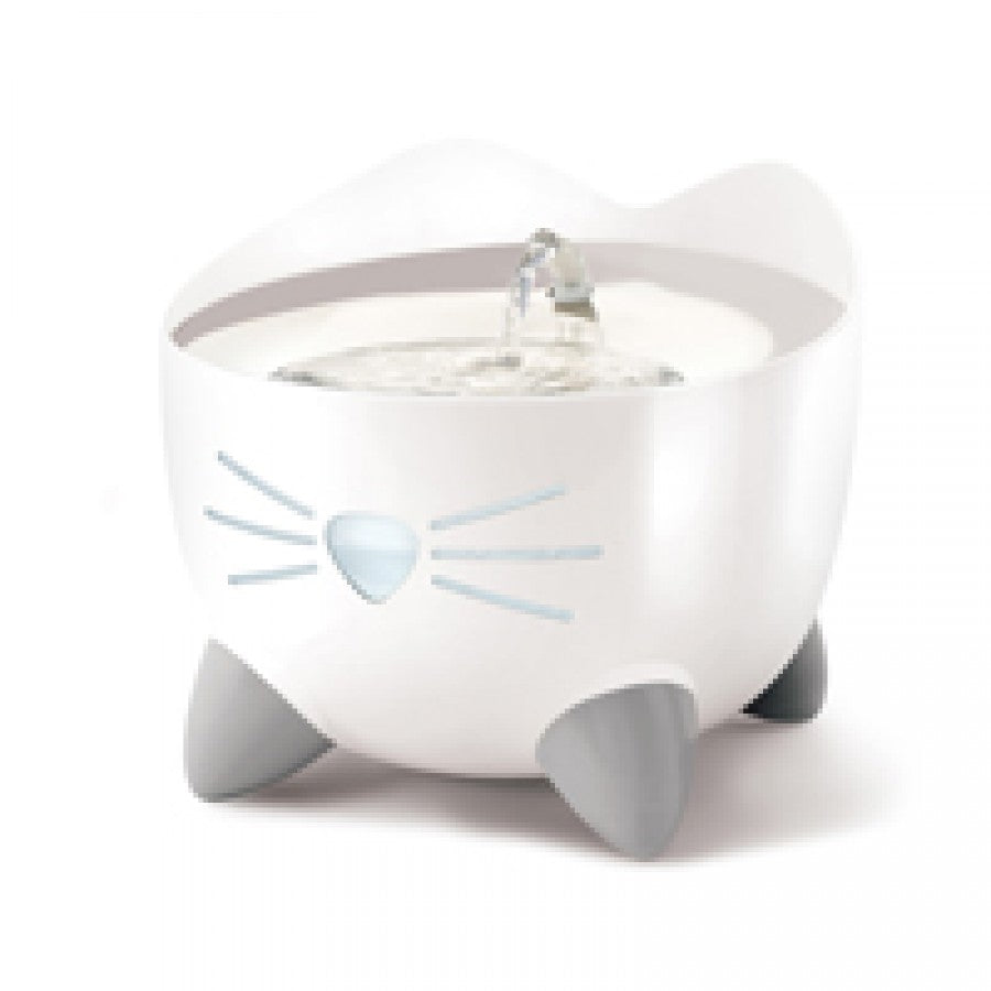 Catit - PIXI Cat Drinking Fountain - WHITE - 2.5L (85oz)