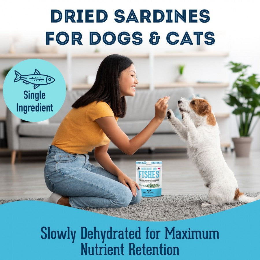 LocalID_68285 Granville Island - With Love and Fishes SARDINE Dog Treats - 210GM (7.4oz)