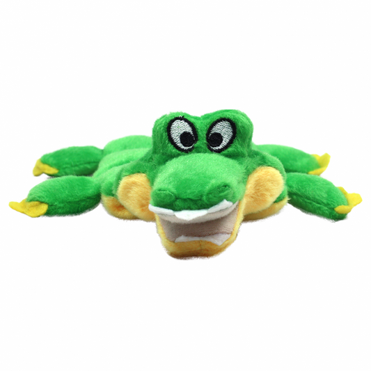 Outward Hound - Squeaker Matz MINI Gator - 6 Squeakers Dog Toy - 24CM (9.45in)