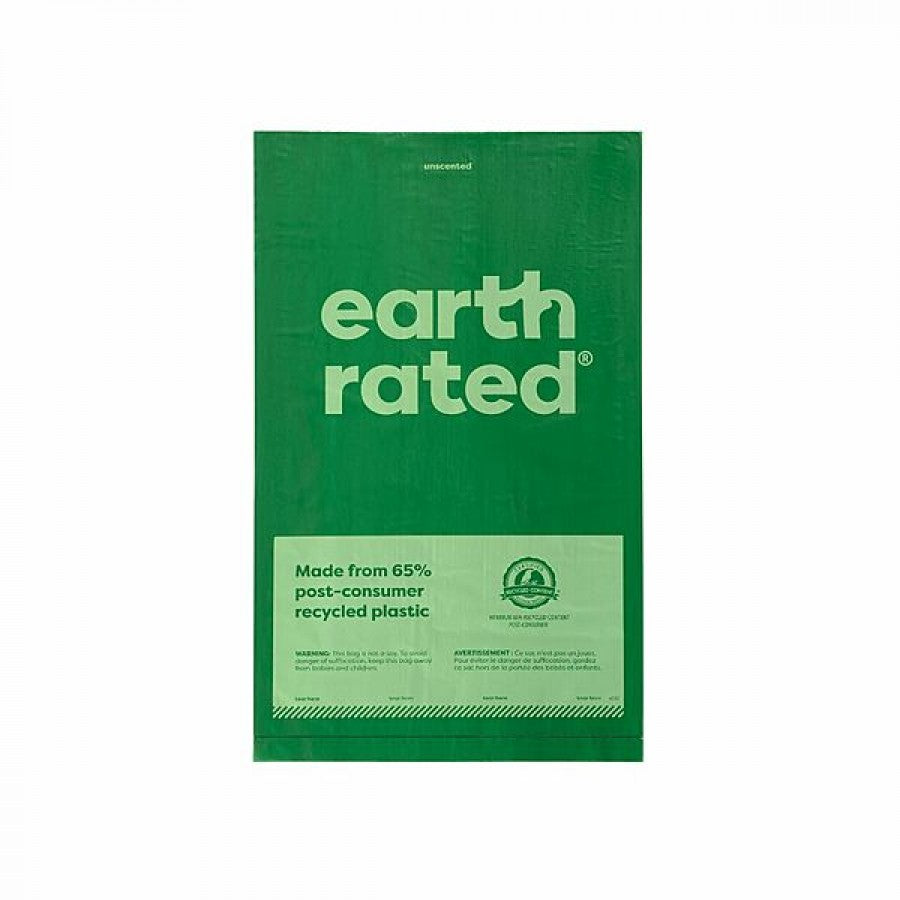 Earth Rated - Poop Bags - UNSCENTED - 1 Roll 300 Bags