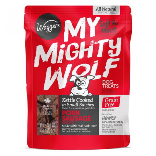 Jay's - My Mighty Wolf - PORK Dog Treats - 454GM (16oz)