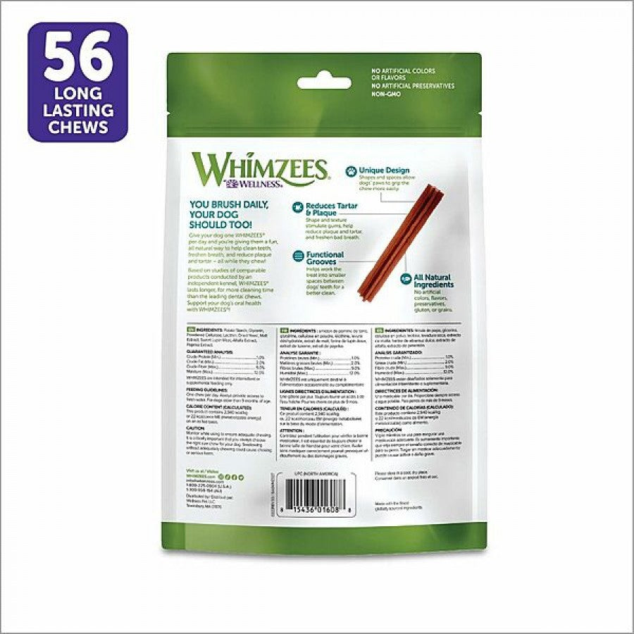 Whimzees - STIX Dental Chew - XSMALL - 9CM (3.5in) - 56PK