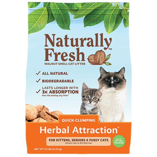 LocalID_66423 Naturally Fresh - Quick-Clump Herbal Attraction Litter - 6.35KG (14lb)