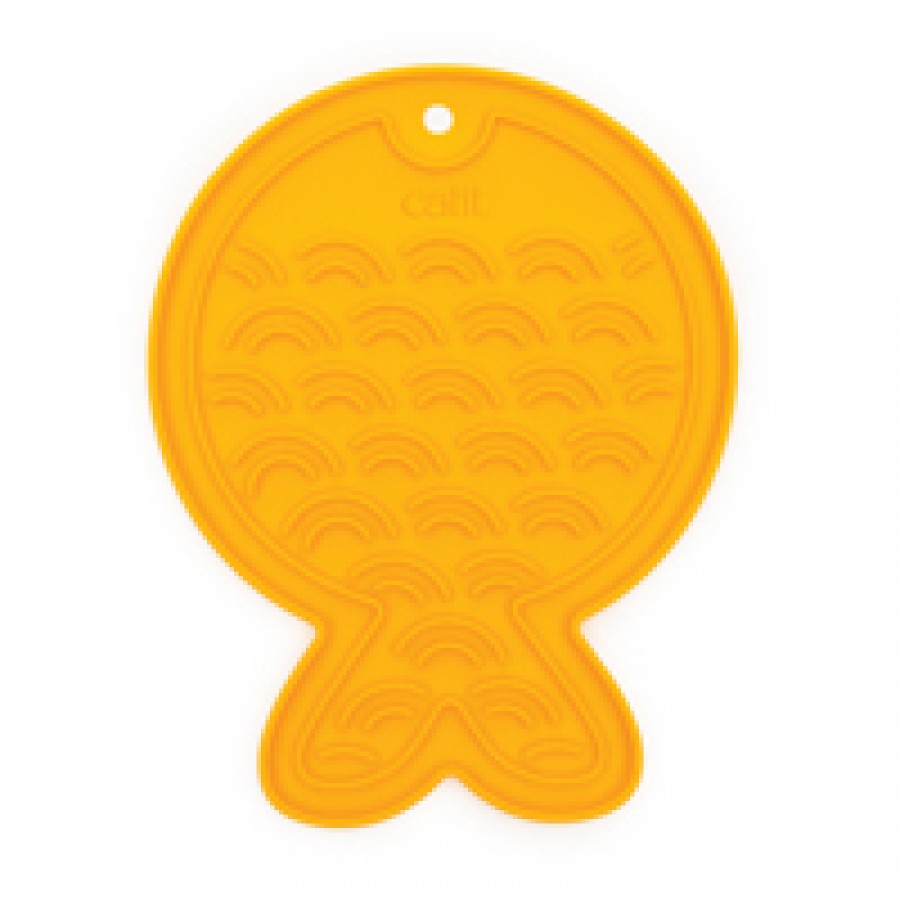 Catit - Creamy Mat - FISH SHAPE - 20.5CM (8in)