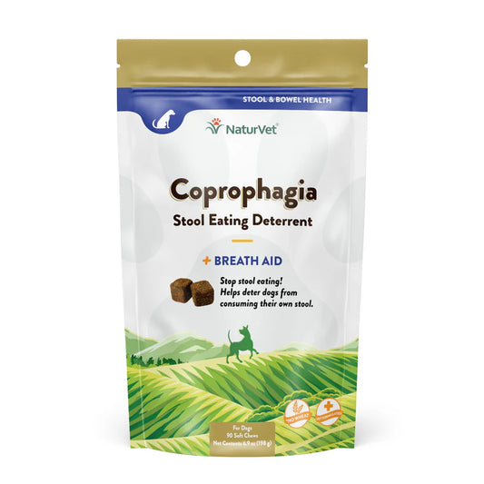 LocalID_68537 NaturVet - Soft Chew Coprophagia Deterrent & Breath - 198GM (6.9oz) - 90CT