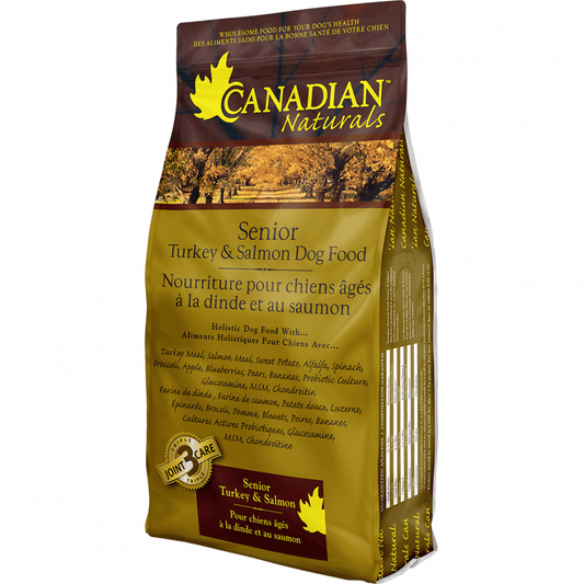 LocalID_56144 Canadian Naturals - TURKEY and SALMON SENIOR Dry Dog Food - 2.27KG (5lb)