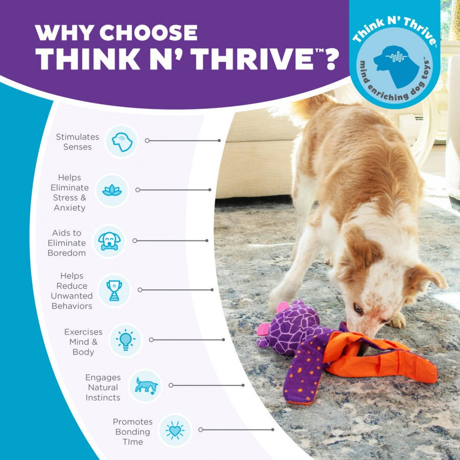 LocalID_71939 Outward Hound - Silly Legz Interactive Plush Giraffe Puzzle Dog Toy