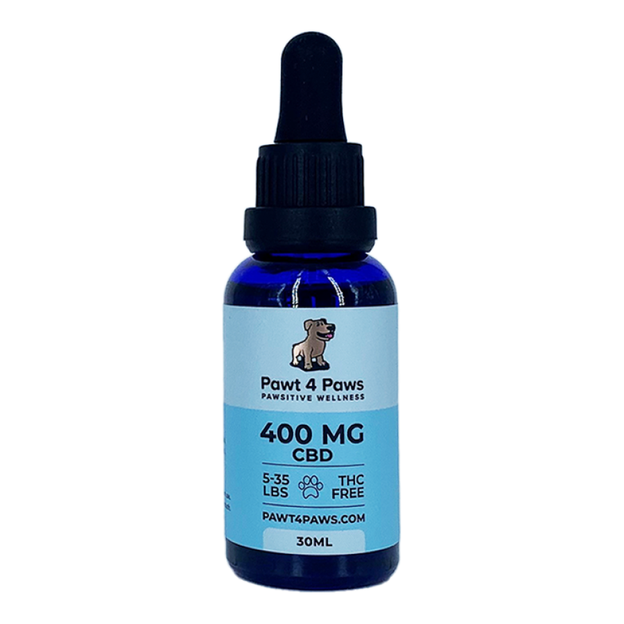 Pawt 4 Paws - CBD Oil for Small Dogs - 400MG - 30ML