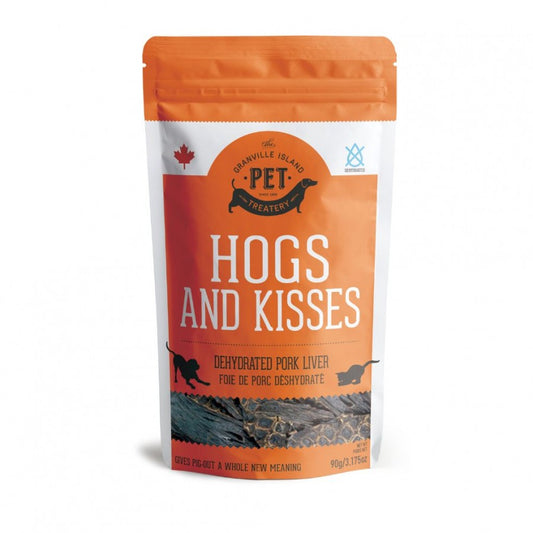 *S.O. - Up to 2 Week Wait* Granville Island - Hogs and Kisses PORK LIVER Dog Treat - 90GM (3.2oz)